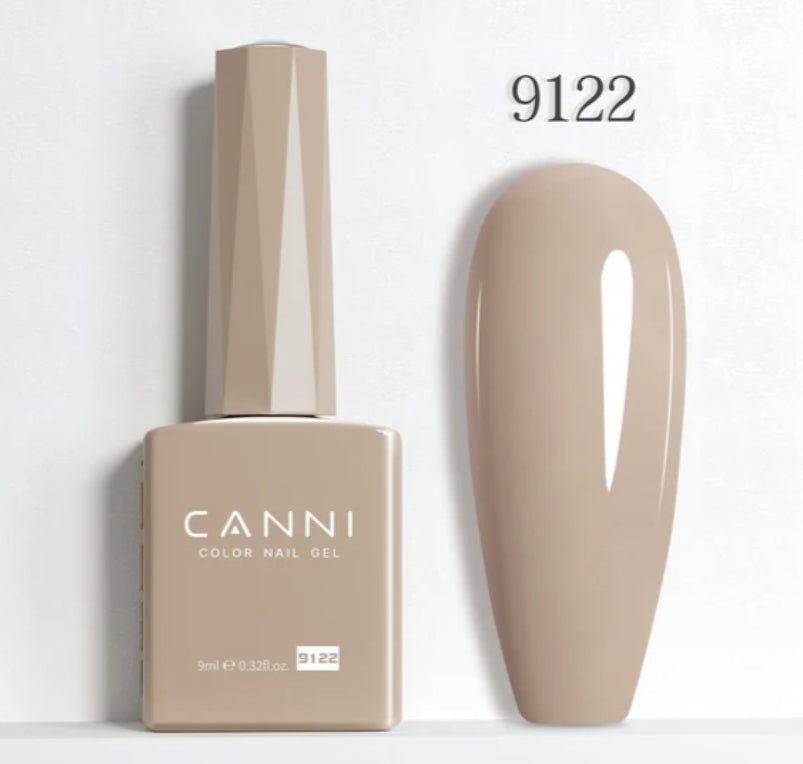 Canni Vernis À Ongles Cc6 Gel Semi-Permanent 24 Couleurs Soak Off Color Uv & Led Gel Polish 9Ml