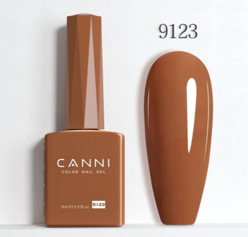 Canni Vernis À Ongles Cc6 Gel Semi-Permanent 24 Couleurs Soak Off Color Uv & Led Gel Polish 9Ml