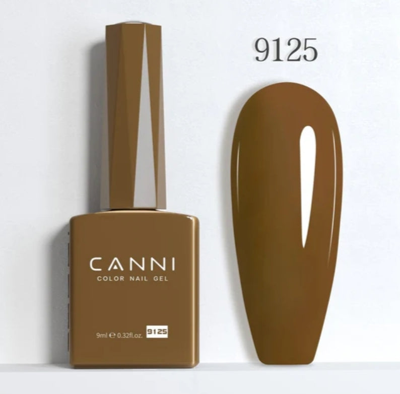 Canni Vernis À Ongles Cc6 Gel Semi-Permanent 24 Couleurs Soak Off Color Uv & Led Gel Polish 9Ml