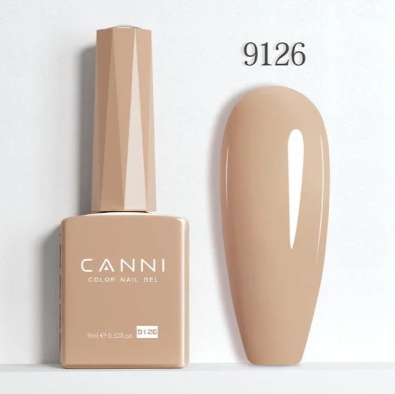 Canni Vernis À Ongles Cc6 Gel Semi-Permanent 24 Couleurs Soak Off Color Uv & Led Gel Polish 9Ml