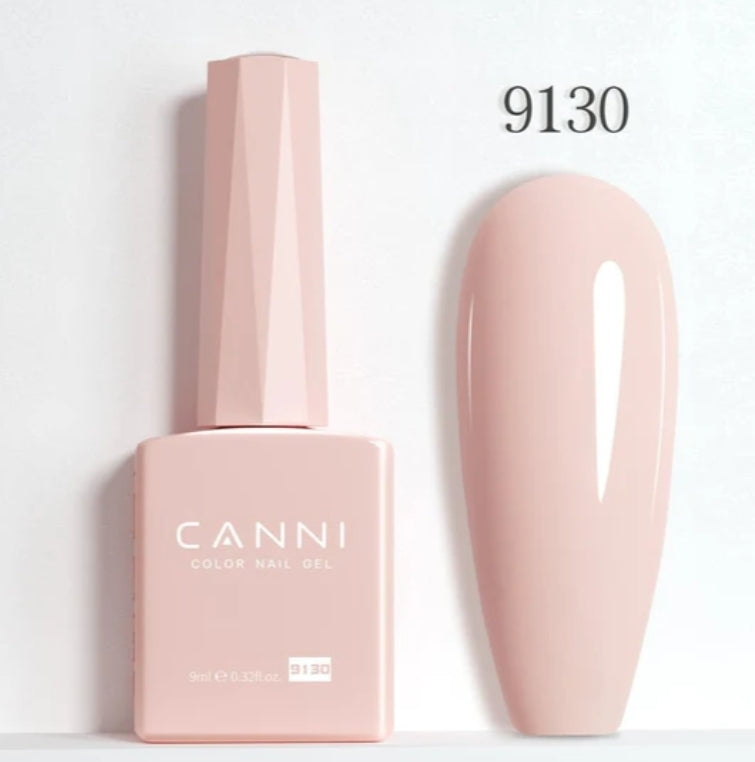 Canni Vernis À Ongles Cc6 Gel Semi-Permanent 24 Couleurs Soak Off Color Uv & Led Gel Polish 9Ml