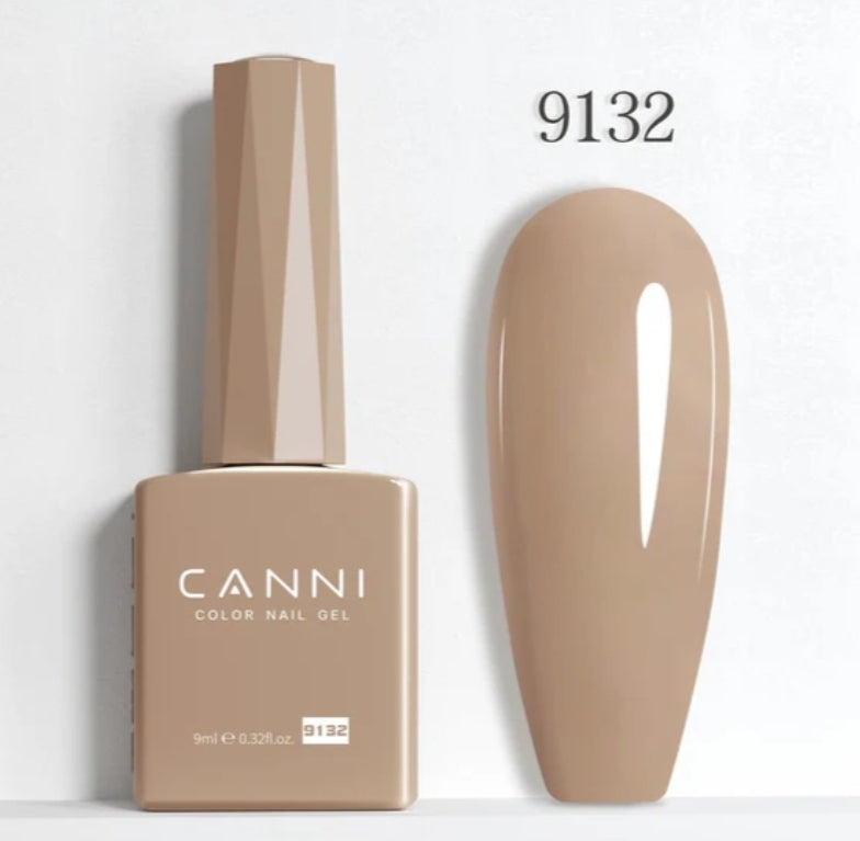Canni Vernis À Ongles Cc6 Gel Semi-Permanent 24 Couleurs Soak Off Color Uv & Led Gel Polish 9Ml