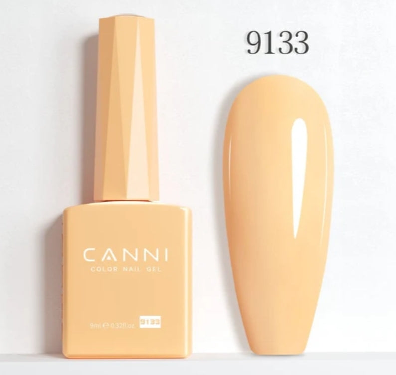 Canni Vernis À Ongles Cc6 Gel Semi-Permanent 24 Couleurs Soak Off Color Uv & Led Gel Polish 9Ml