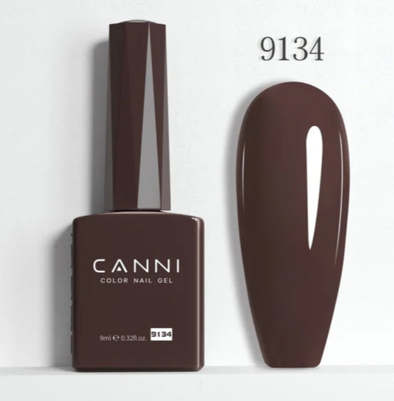 Canni Vernis À Ongles Cc6 Gel Semi-Permanent 24 Couleurs Soak Off Color Uv & Led Gel Polish 9Ml