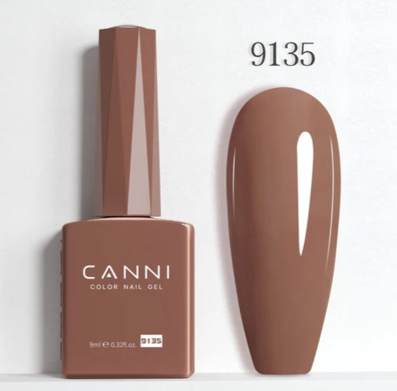 Canni Vernis À Ongles Cc6 Gel Semi-Permanent 24 Couleurs Soak Off Color Uv & Led Gel Polish 9Ml