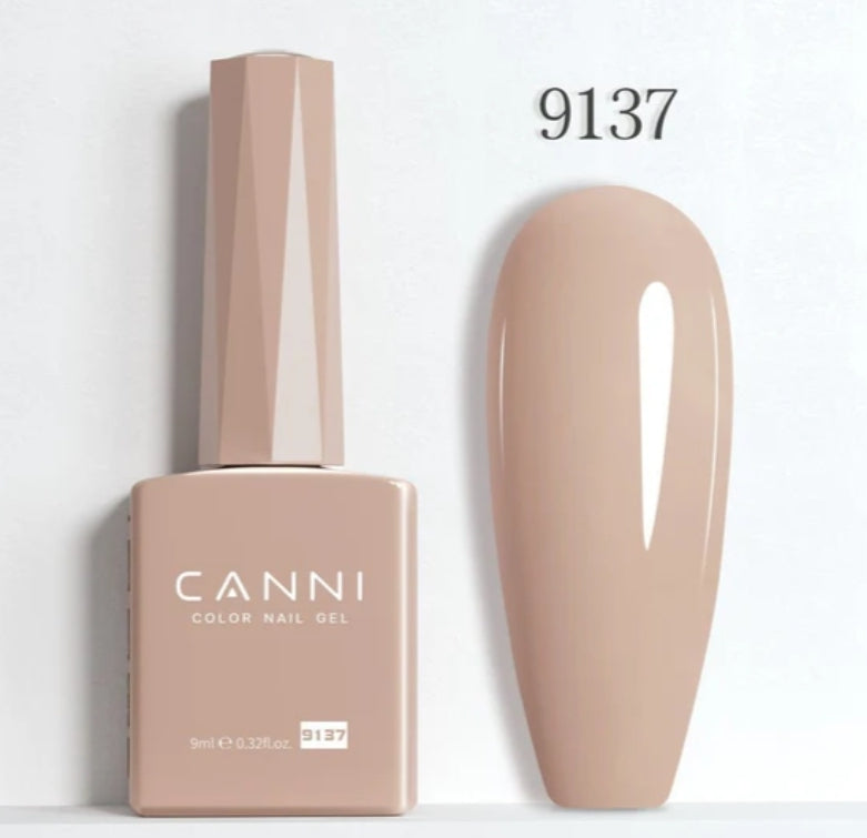 Canni Vernis À Ongles Cc6 Gel Semi-Permanent 24 Couleurs Soak Off Color Uv & Led Gel Polish 9Ml