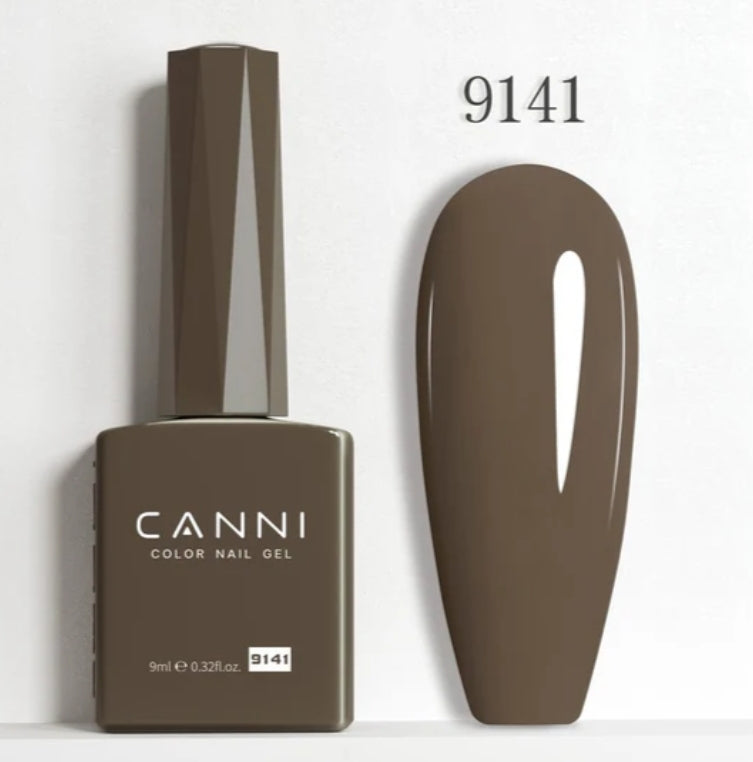 Canni Vernis À Ongles Cc6 Gel Semi-Permanent 24 Couleurs Soak Off Color Uv & Led Gel Polish 9Ml