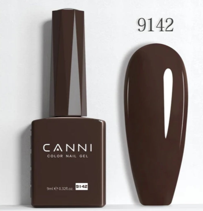 Canni Vernis À Ongles Cc6 Gel Semi-Permanent 24 Couleurs Soak Off Color Uv & Led Gel Polish 9Ml