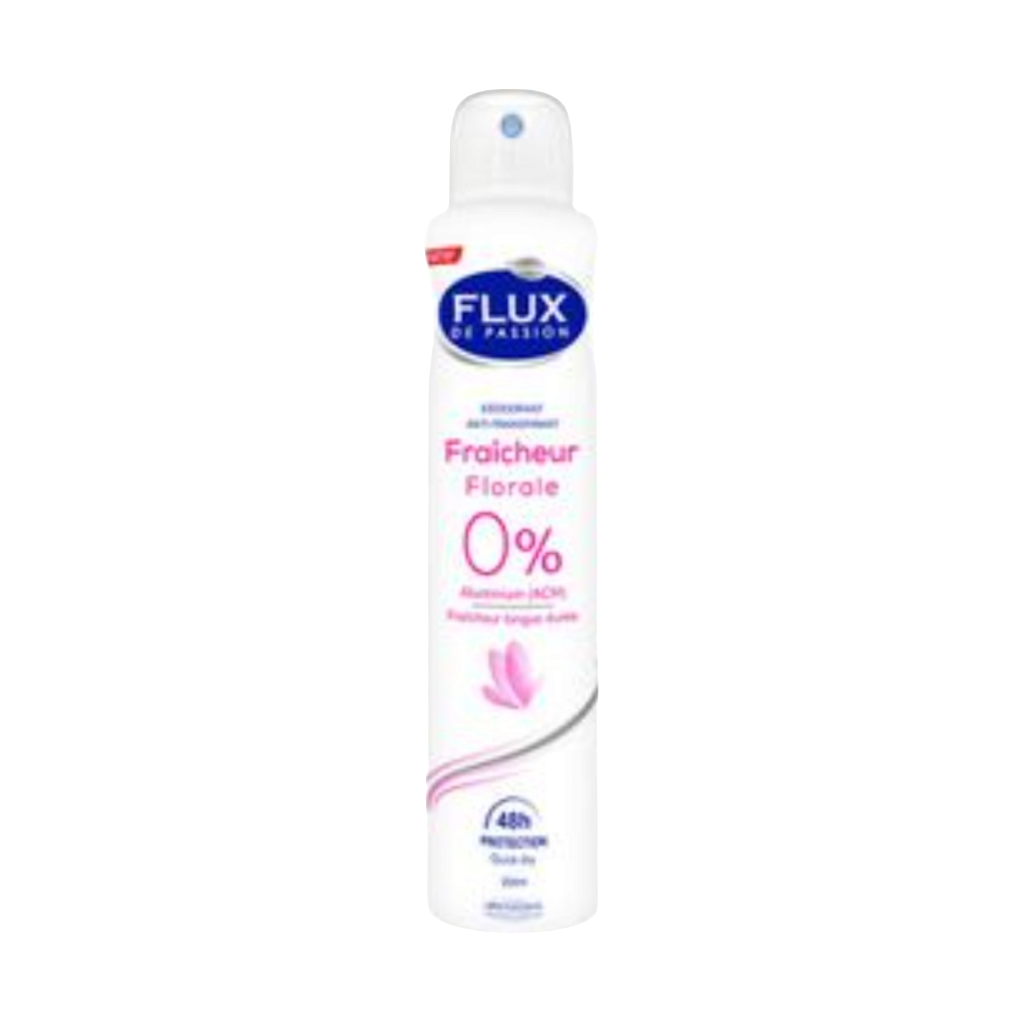 Flux De Passion Fraicheur Florale 0% Aluminium (Ach) Fraicheur Longue Durée Anti-Transpirant 48H Pritection