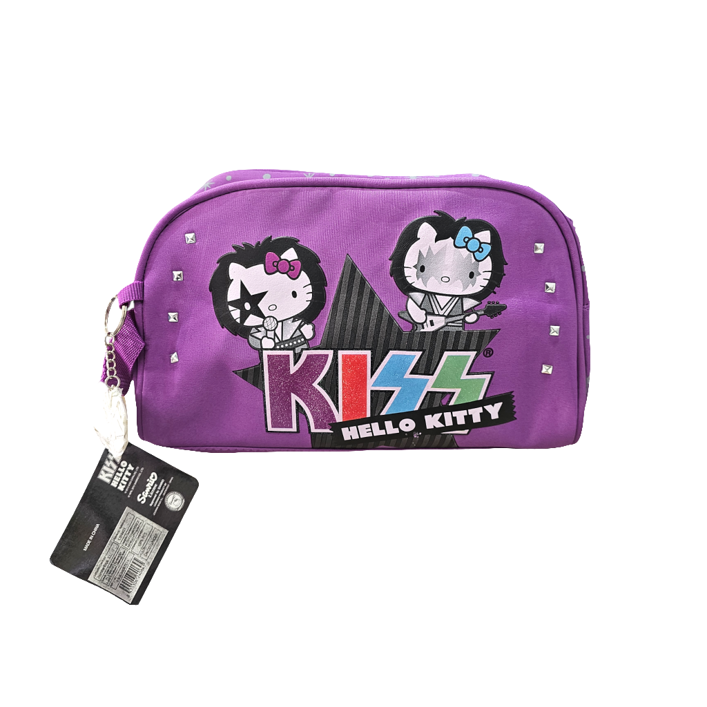 Trousse De Toilette Hello Kitty X Kiss - Édition Limitée Violet