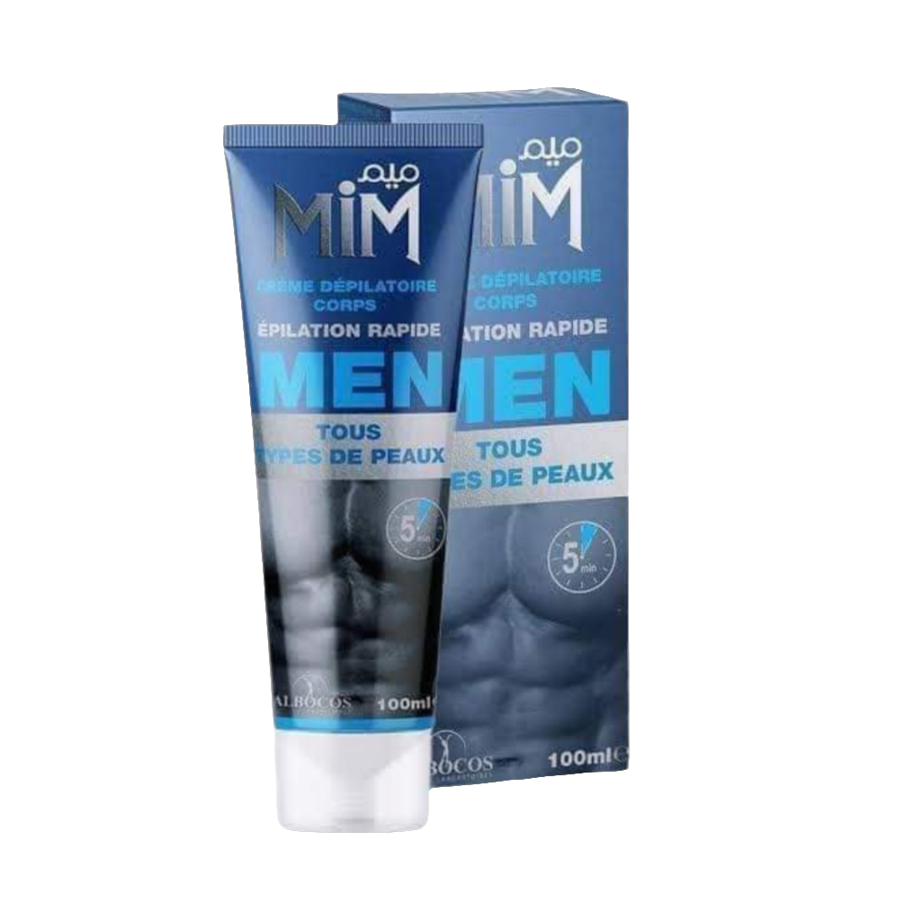 Mim Épilation Rapide Men Créme Dépilatoire Corps Tous Types De Peaux