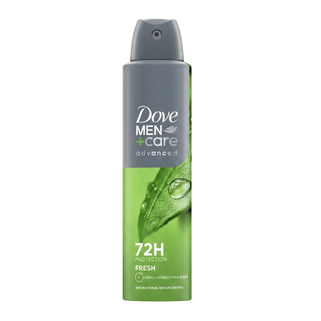 Dove Men+ Care مزيل العرق المتطور انتعاش إضافي مضاد للتعرق حماية 72 ساعة بخاخ