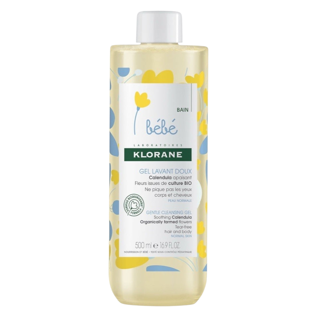 Klorane Bébé Gel Lavant Doux Au Calendula Apaisant Flacon