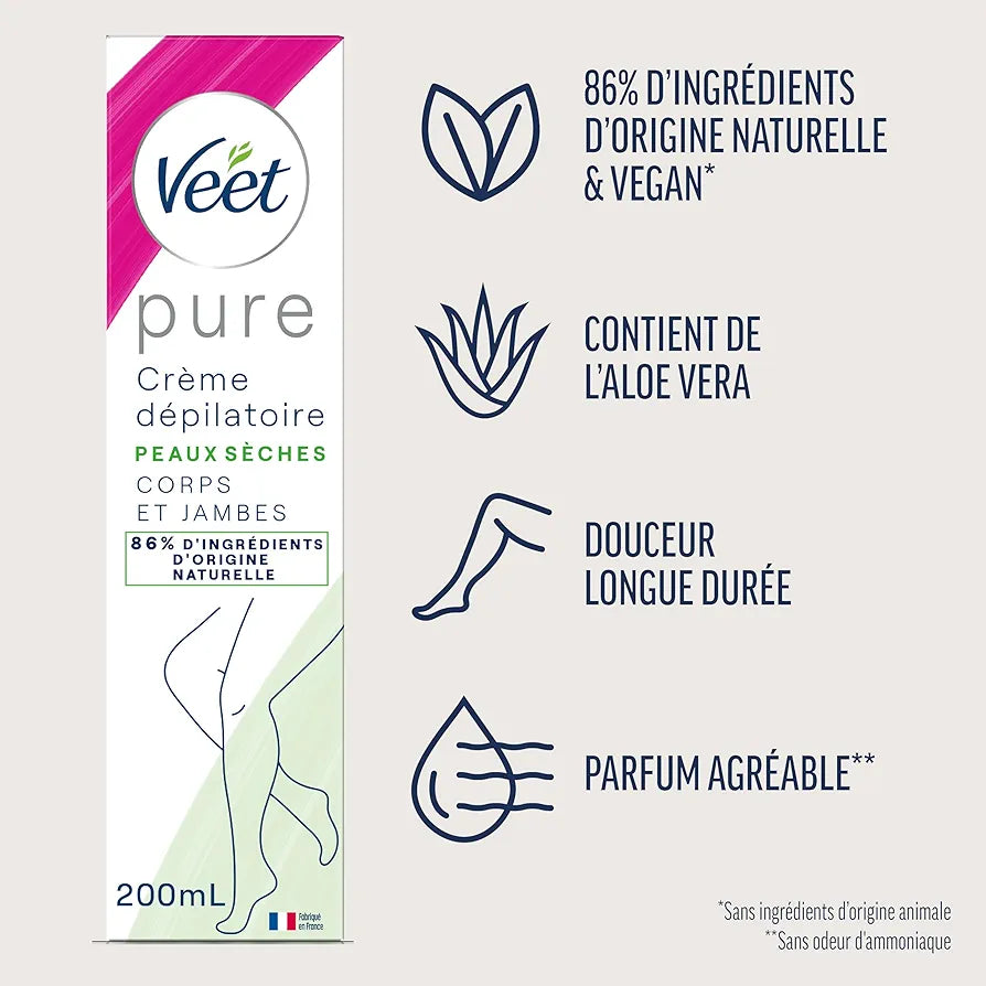 Veet Silky Fresh Crème Dépilatoire - Hair Removal Cream