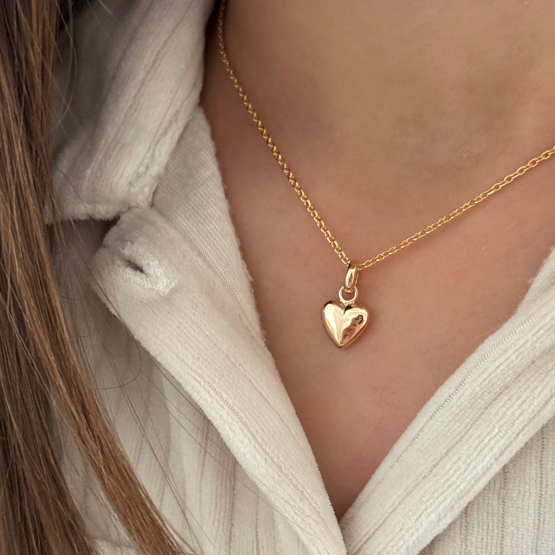 Collier "Cœur" Enfant Plaqué