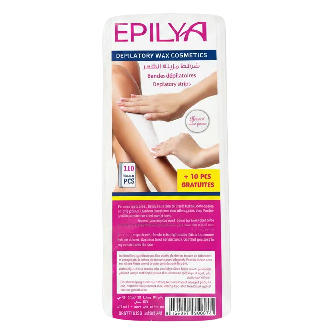 Epilya Bandes Pour Épilation X110 Non Tissées