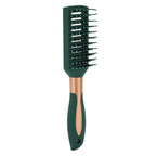 Brosse À Cheveux À Neuf Rangées Peigne À Nervures De Massage Design Creux Polyvalent Pour Peigne À Nervures De Salon De Coiffure