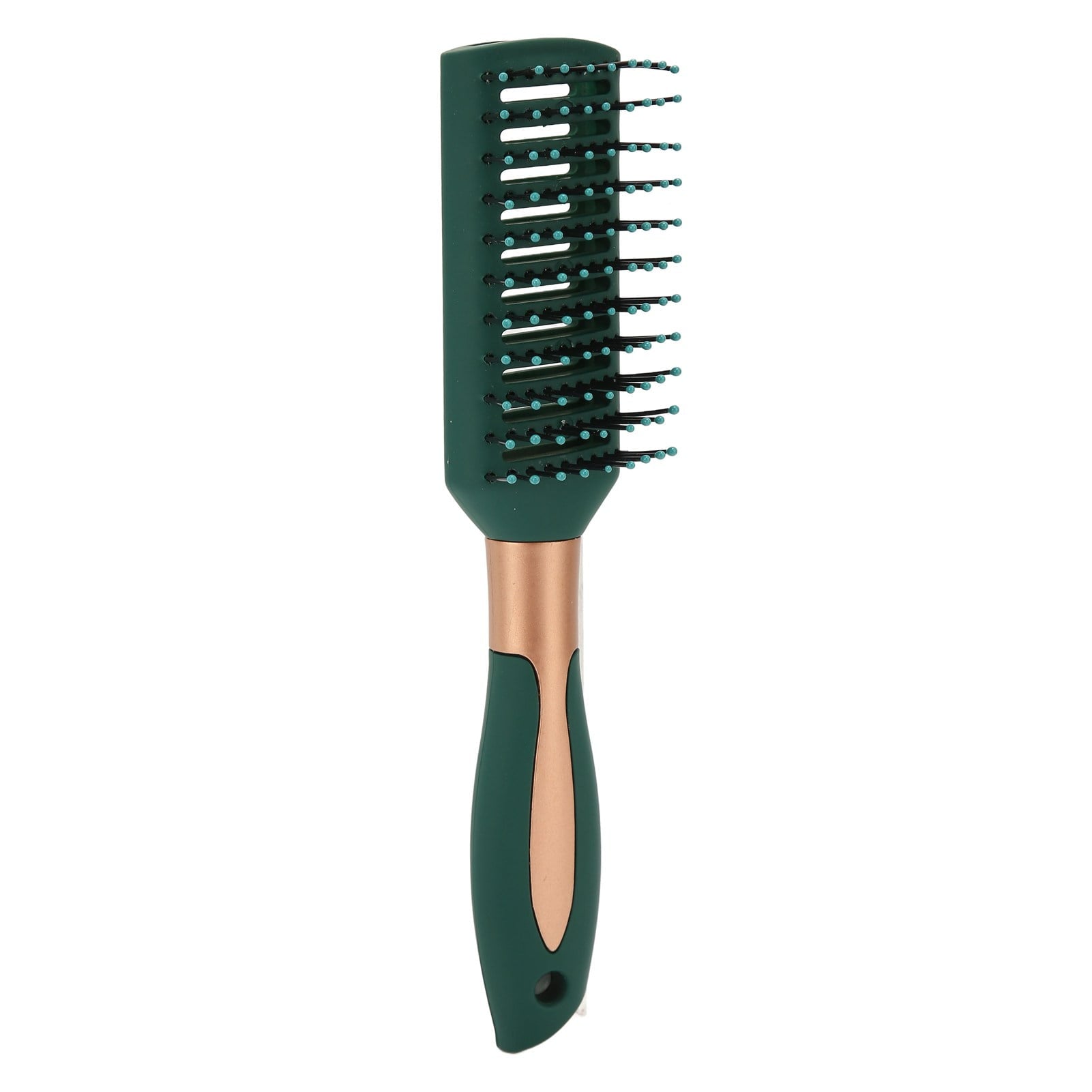 Brosse À Cheveux À Neuf Rangées Peigne À Nervures De Massage Design Creux Polyvalent Pour Peigne À Nervures De Salon De Coiffure