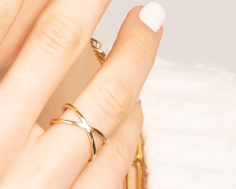 Bague Double Plaquée