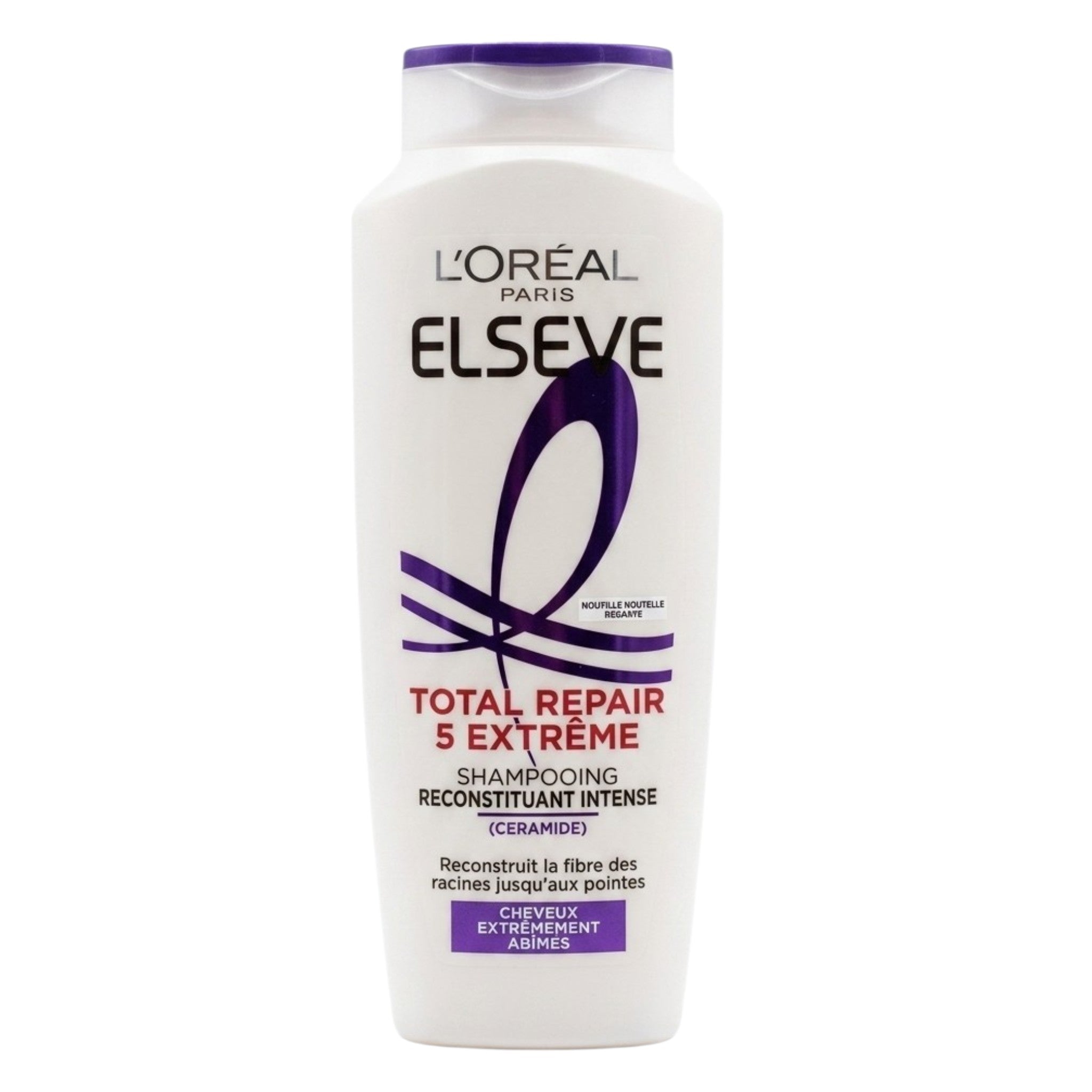 Elseve Total Repair 5 Extréme Shampoing Reconstituant Intense Céramide Cheveux Extrêmement Abimés