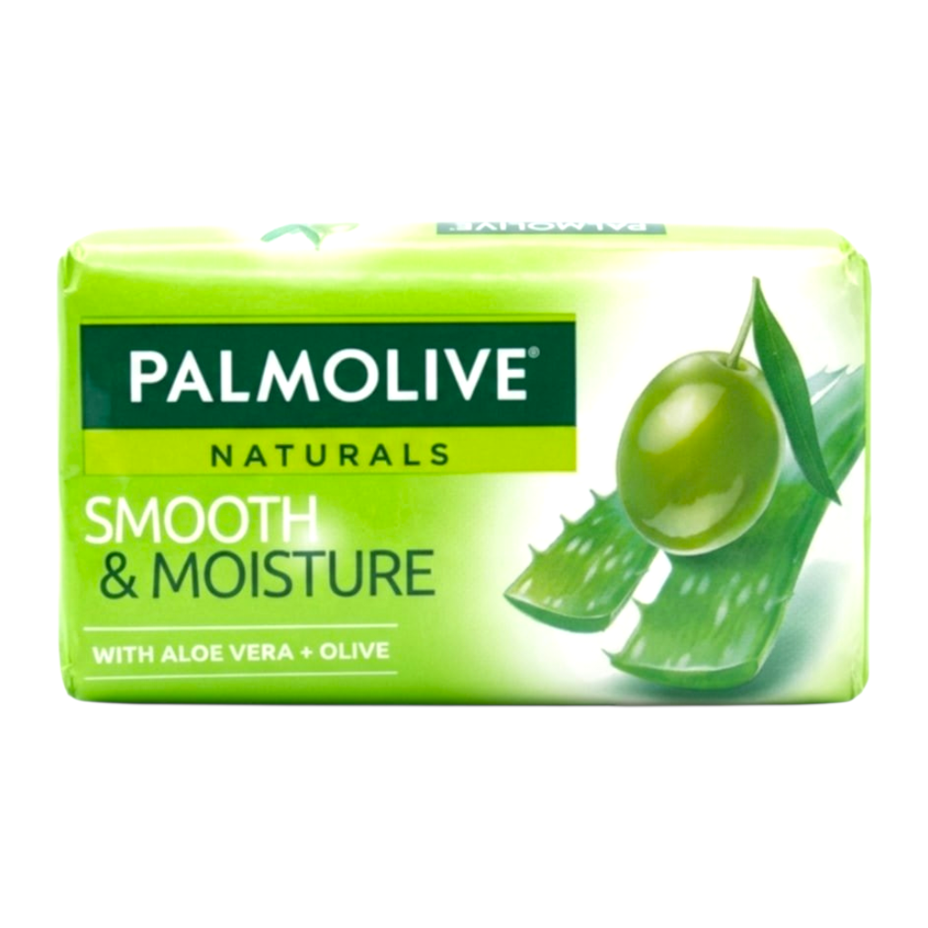 Palmolive Naturals صابون ترطيب ناعم بخلاصة الألوفيرا وزيت الزيتون