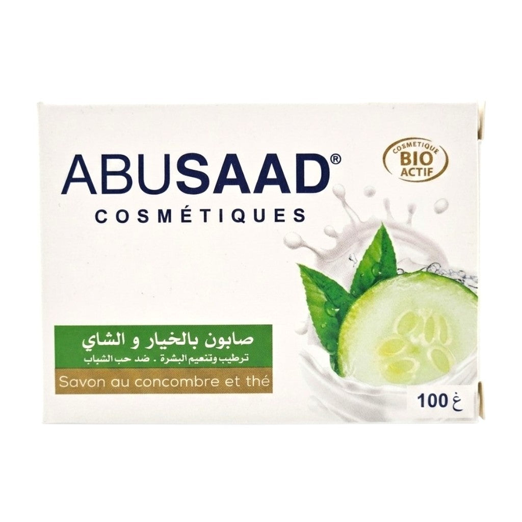 Abusaad Savon Cosmétiques Au Concombre Et Thé
