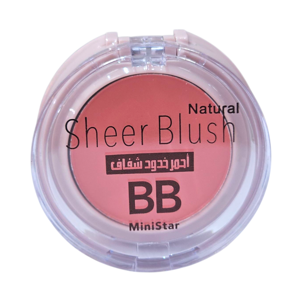 Ministar New Sheer Blush Fard À Joue 1Pc