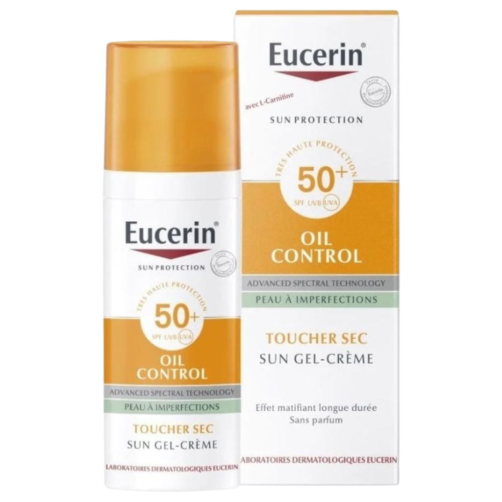 Eucerin Sun Gel-Crème Oil Control Toucher Sec Spf 50+