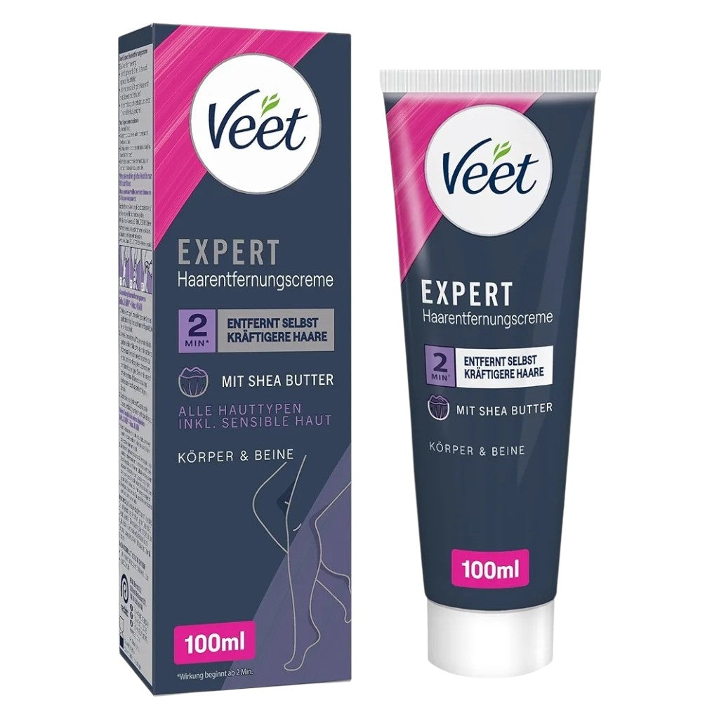 Veet Expert Crème Dépilatoire Corps Et Jambes Crème Dépilatoire Pour Tous Types
