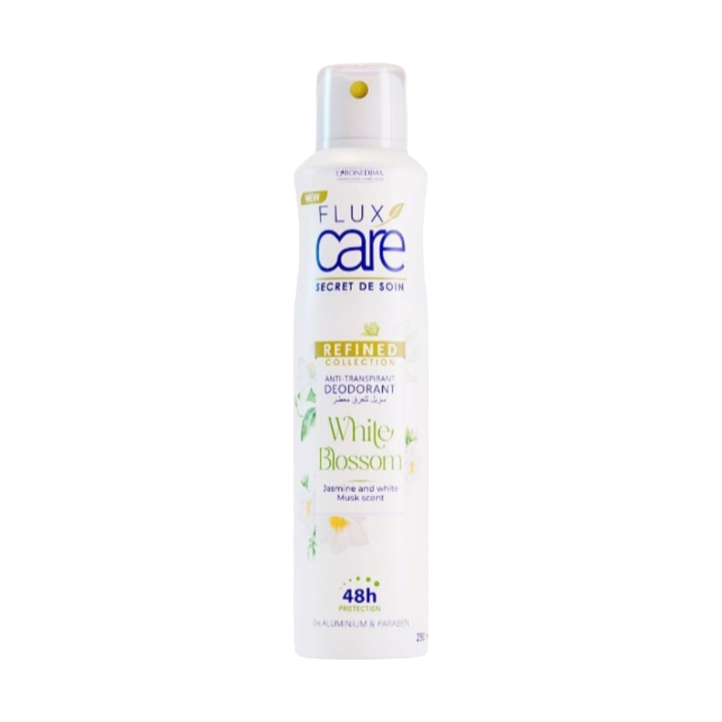 Flux Care Secret De Soin Anti-Transpirant Déodorant White Blossom 48H Protection