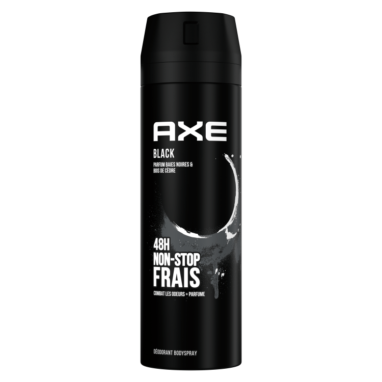 Axe Déodorant Homme Bodyspray Black 48H Non-Stop Frais