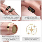 Babyliss Sèche-Cheveux Rose Gold - Sèche-Cheveux Léger Et Puissant 2100 Watts Avec Technologie Ionique