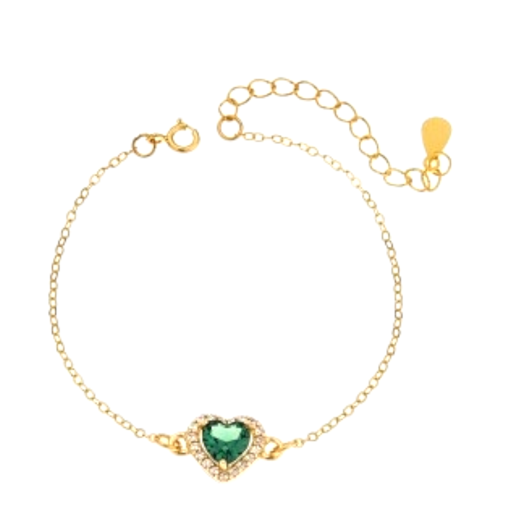 Senza Gold Plated Silver Bracelet With Zircon Ston