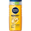 Nivea Men 3In1 Shower Gel Body Wash Boost 24H Energy Caffeine & Biodegradable Formula