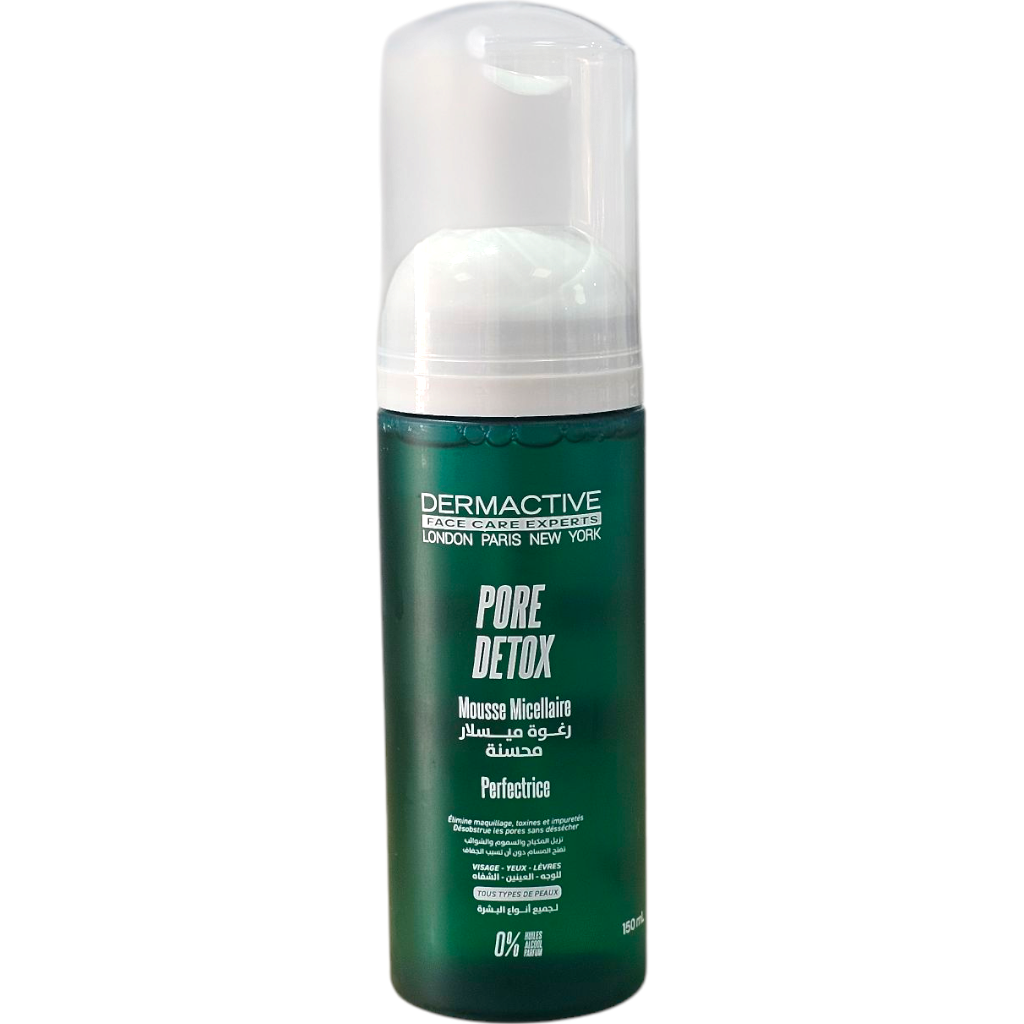Dermactive Pore Detox Mousse Micellaire Perfectrice Tous Types De Peaux 0%