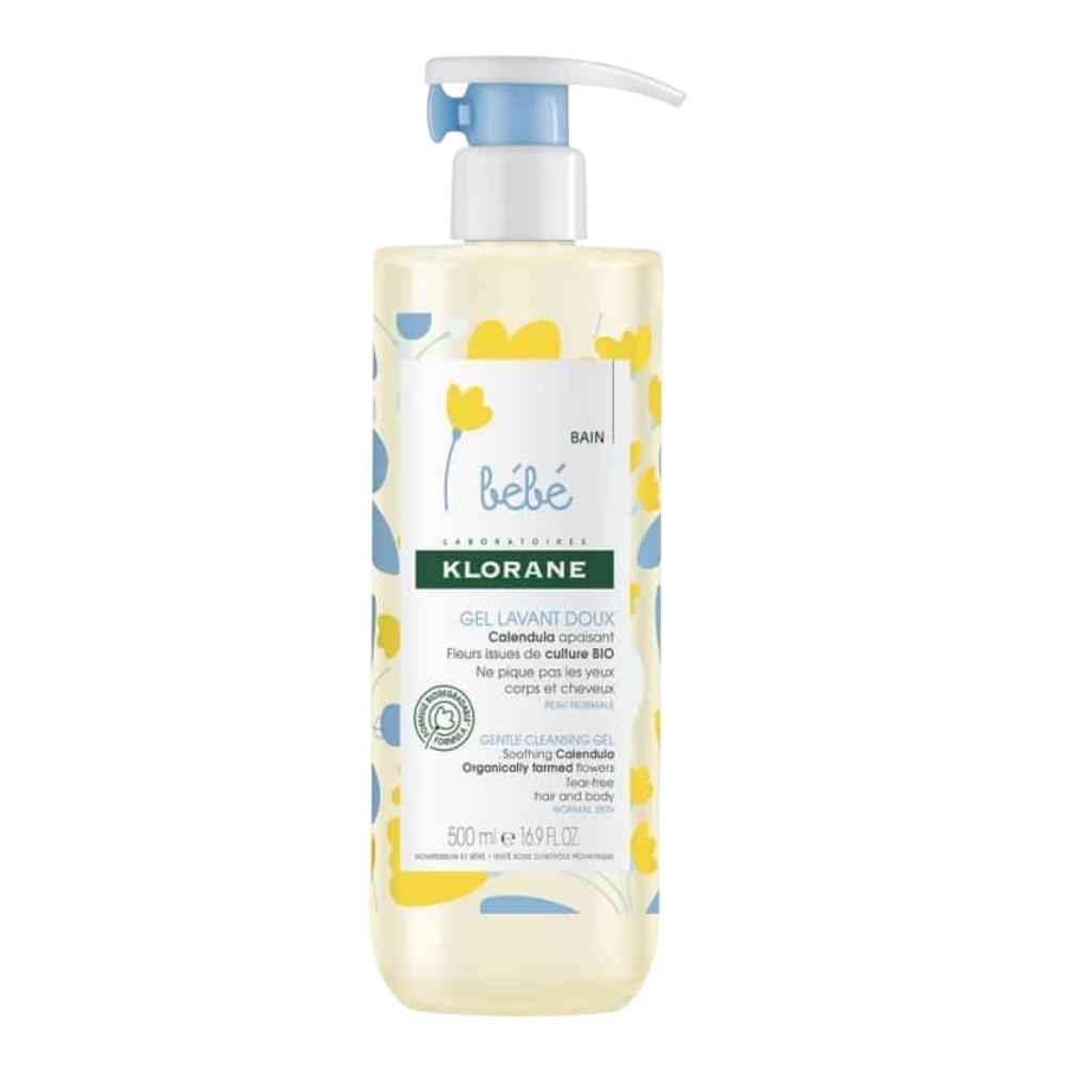 Klorane Bébé Gel Lavant Doux Au Calendula Apaisant Flacon