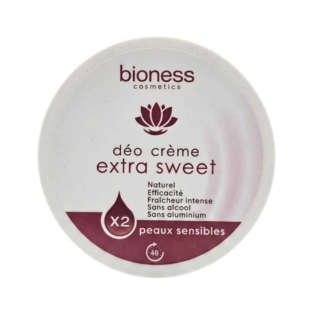 Bioness Déodorant Crème Extra Extra Sweet