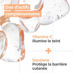 Mixa Expert Peau Sensible Nettoyant Anti-teint Terne Vitamine C Squalane
