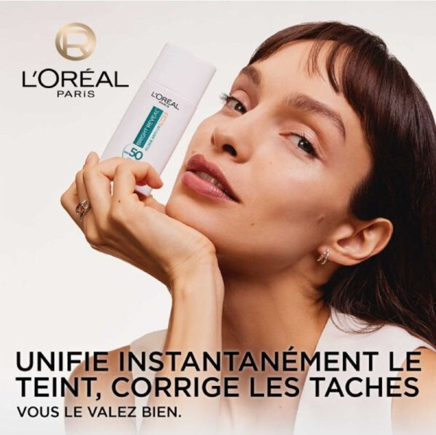 L'Oreal Paris Bright Reveal Fluide Anti-Uv Spf50 Clair