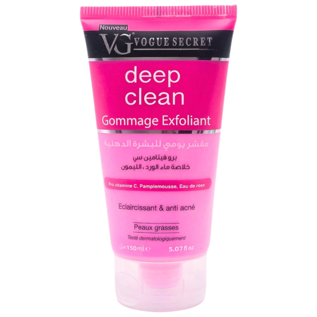 Vg Gommage Deep Clean Pro Vilamine C Pamplemousse Eau De Rose