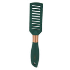 Brosse À Cheveux À Neuf Rangées Peigne À Nervures De Massage Design Creux Polyvalent Pour Peigne À Nervures De Salon De Coiffure