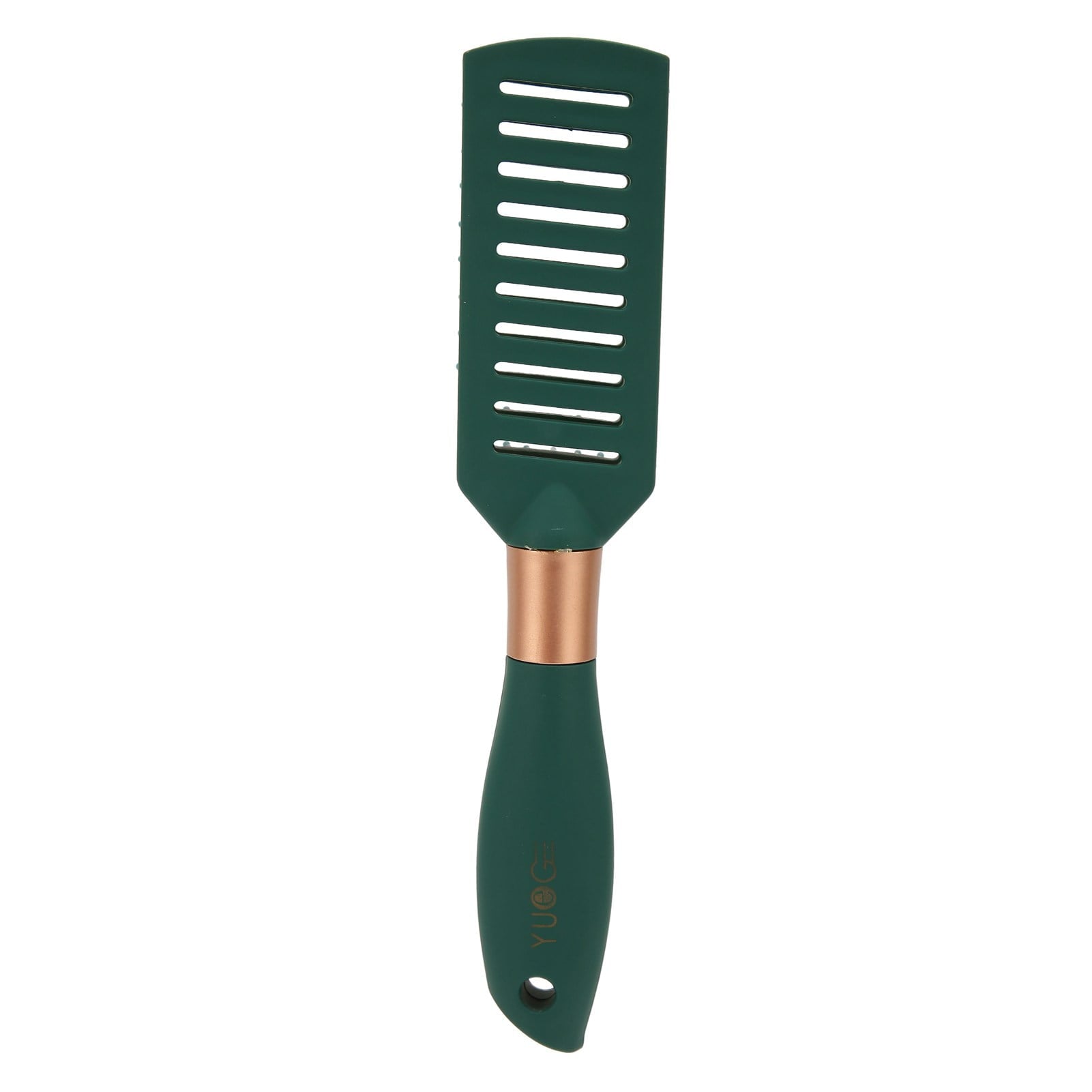 Brosse À Cheveux À Neuf Rangées Peigne À Nervures De Massage Design Creux Polyvalent Pour Peigne À Nervures De Salon De Coiffure