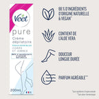 Veet Crème Épilatoire Pour Peux Sensible
