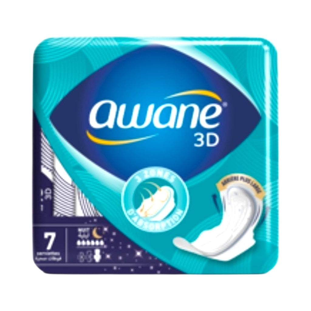 Awane Serviette Serviettes Confort 3D Nuit X07
