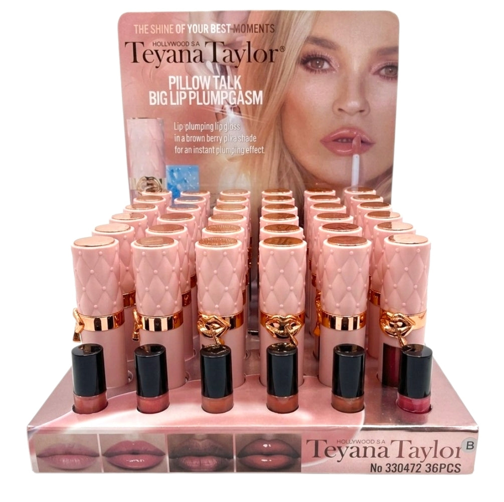 Teyana Taylor Gloss Repulpant Pillow Talk – Effet Volume Brillance Intense & Hydratation Longue