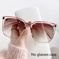 Lunettes Tendance Style Instagram Design Populaire Pour Femmes Monture Large Et Élégante