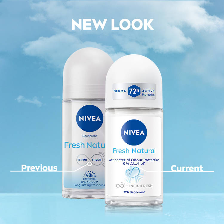 Nivea Fresh Natura Déodorant Anti-transpirant 72h