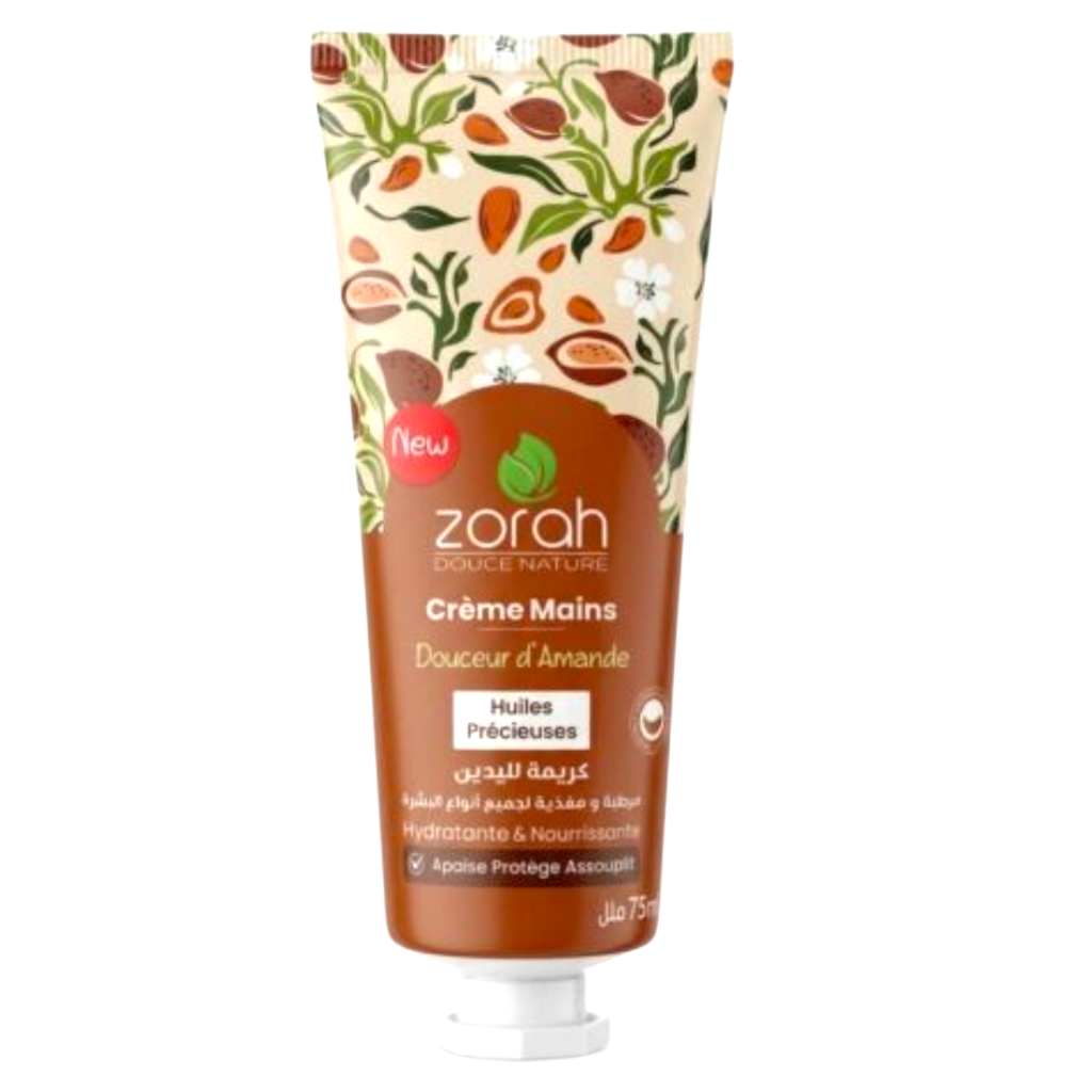 Zorah Douce Nature كريم اليدين بنعومة اللوز والزيوت الثمينة