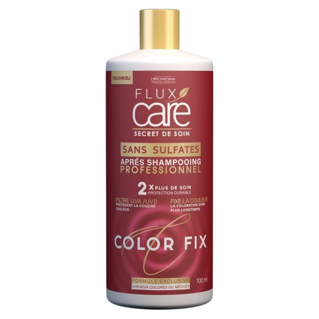 Flux Care Secret De Soin بلسم تثبيت اللون خالٍ من الكبريتات بعد الشامبو
