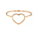 Bague Cœur En Fil